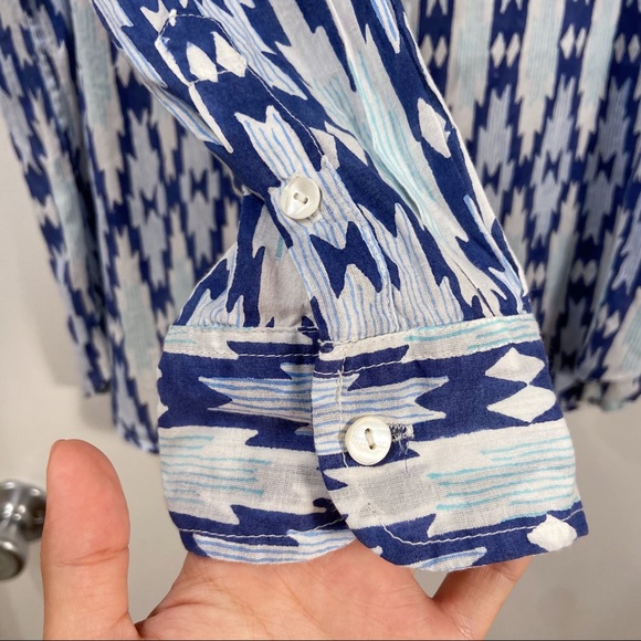 Roberta Roller Rabbit Button Down Tunic - Picture 4 of 7